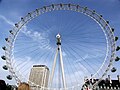The London Eye 1999 135 metres wheel diameter: 120 metres