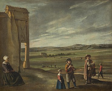 Lieu champêtre (~1640), Washington, National Gallery of Art.