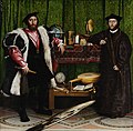 Hans Holbein: Os embaixadores, 1533. National Gallery of London