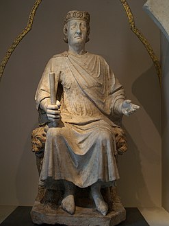 Monuménto do Carlo I d'Angiò (Musei Capitolin - Rómma)