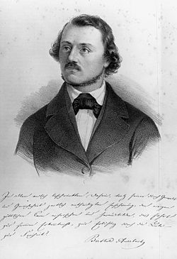Berthold Auerbach kolem roku 1850