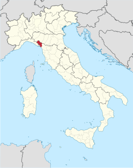 Provincia de Massa-Carrara - Localizazion