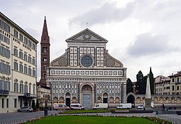 Basilique Santa Maria Novella (Florence, 1470).