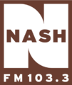 WKDF logo, 2014-2020, as Nash FM