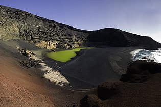 Krater und Lagune El Golfo