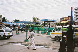 Location of Mombasa