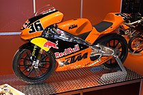 KTM 125 cc wegrace-machine