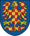 Znak markraběte a markrabství (1915–1918). Od roku 2003 ve znaku Jihomoravského kraje.