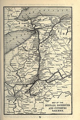 Image illustrative de l’article Buffalo, Rochester and Pittsburgh Railway