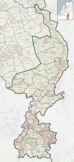 Panningen is located in Limburg, Netherlands