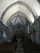 L'intérieur de l'église Saint-Médard.