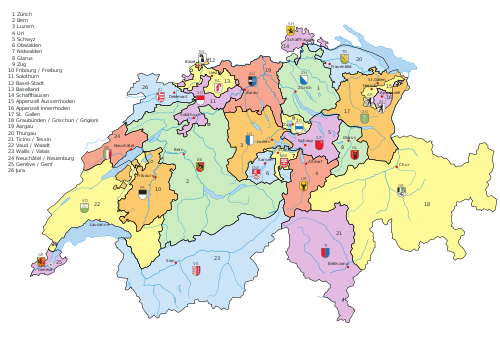 Swiss cantons