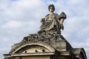Statue de Bordeaux.