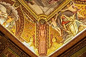 Angolo del soffitto della Sala dei Papiri, nei Musei Vaticani