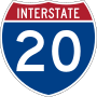 Thumbnail for Interstate 20 in Louisiana