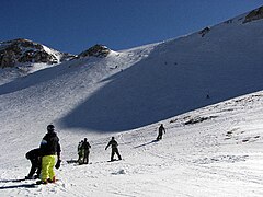 Black Track in Roccaraso, Abruzzo, Italy (M. Aremogna).