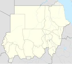 Al-Fashir trên bản đồ Sudan