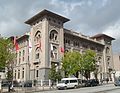 First Ziraat Bank Headquarters (1925–29) in Ankara designed by Giulio Mongeri is an important symbol of the First National Architectural Movement.