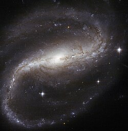 ハッブル宇宙望遠鏡で撮影したNGC 7814 credit:ESA/Hubble & NASA.