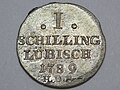 Lübecker Schilling von 1789, Wertseite