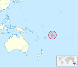 Samoa American - Localizzazione