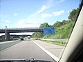 De A9 richting Berlijn tussen München en Neurenberg. (2009)