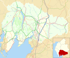 Witherslack is located in the former South Lakeland district