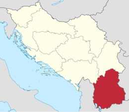 Banovina del Vardar – Localizzazione