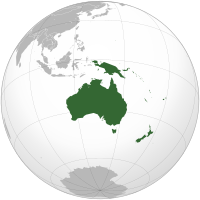 Log vo Ozeanien und Australien