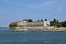 The Casa dell'Ospitalità at the northern point of Pellestrina Island