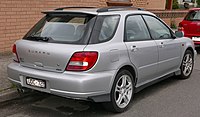 2001 Impreza WRX (GG, wagon, Australia)