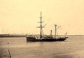 Brick-goélette de la marine française Fanfare à deux mâts de classe Chacal en service de 1869 à 1890, 43,45 m de long, 500 t. de déplacement[1]