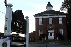 Ghent Town Hall in Ghent, NY