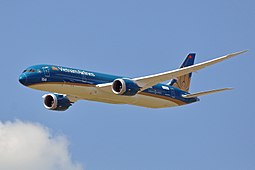 Vietnam Airlinesin Boeing 787-9