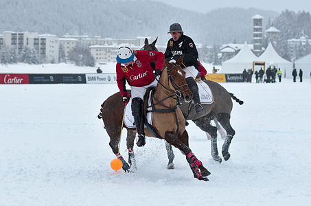 30th St. Moritz Polo World Cup on Snow - 20140202 - Cartier vs Ralph Lauren 11