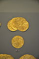 Ornamented gold disks from Shaft Grave III at Mycenae (16th century BC), (Archaeological Museum, Istanbul)