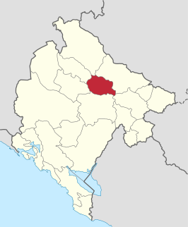 Kaart van Mojkovac