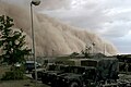 Sandstorm i Irak. Foto: Alicia M. Garcia, U.S. Marine Corps.