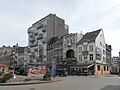 Roundabout with monumental houses