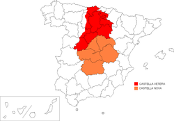 Localização de Castela