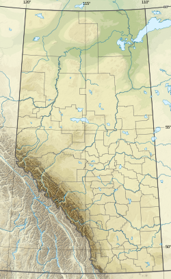 Sibbald is located in Alberta