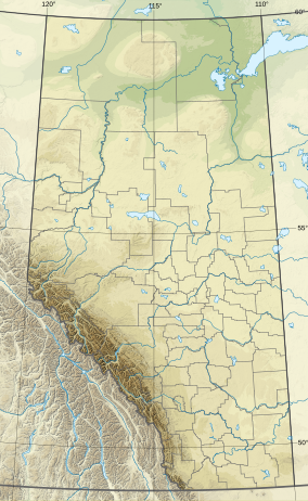 Map showing the location of Beauvais Lake Provincial Park