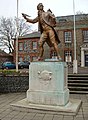 Estatua, Thetford jaioterrian (Norfolk, Ingalaterra).