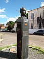 Monumento bustal a Antonio de Almendra Freitas.