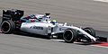 Felipe Massa pilotando o FW37 no GP da Malásia de 2015.