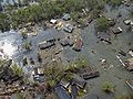 Effects of Hurricane Katrina in Port Sulphur, Louisiana, 2005