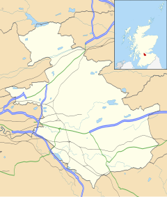 Wishaw is located in North Lanarkshire