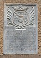 English: Epitaph with coat of arms of Johann Heinrich von Aineth Deutsch: Wappengrabplatte des Johann Heinrich von Aineth