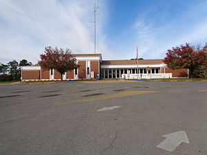 Toombs County Courthouse in Lyons