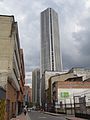 Torre Colpatria vista desde la carrera 8.